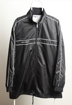 Vintage Reebok Windbreaker Shell Jacket Black