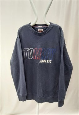 00s Tommy Jeans NYC Sweatshirt Navy