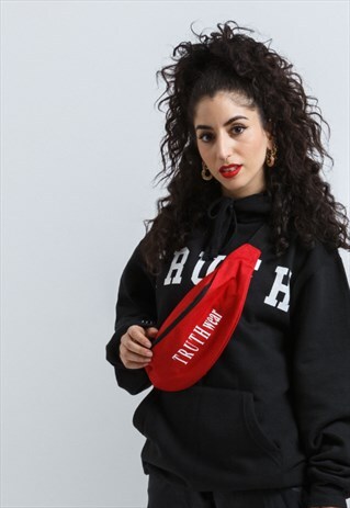 RED T R U T H BUM BAG