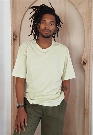 90S SKATER SPORTSWEAR LEMONGRASS GREEN TEE LARGE