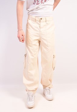 Vintage Dolce & Gabbana Cargo Trousers Off White