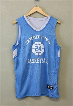 Vintage Tennessee Basketball Jersey Blue Reversible 90s