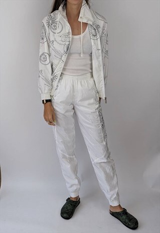 VINTAGE WHITE TRIUMPH TRACKSUIT