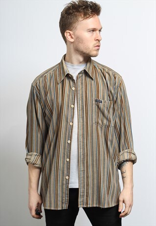 VINTAGE CORDUROY CORD SHIRT