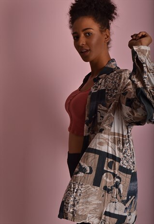 LIGHTWEIGHT PATTERN SHIRT GSS650
