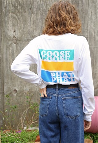 'TRICOLOUR' ORGANIC COTTON LONG SLEEVE