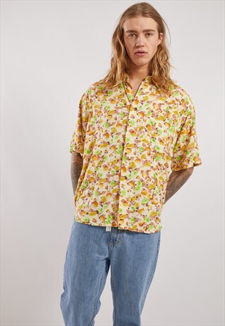 VINTAGE PATTERNED SHORT SLEEVE SHIRT