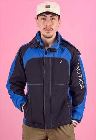 VINTAGE NAUTICA JACKET WITH SPELL OUT