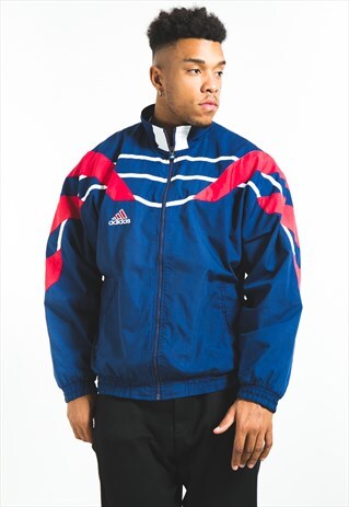 VINTAGE 80S ADIDAS SHELL JACKET / S4510