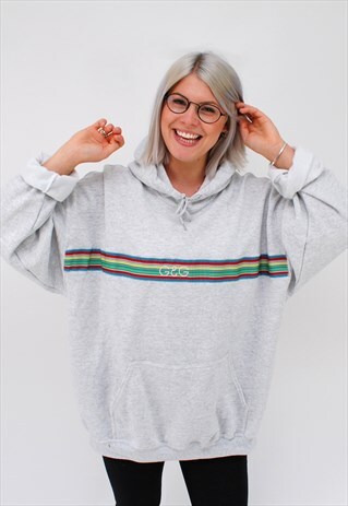 G&G UNISEX ASH MULTI RIBBON HOOD