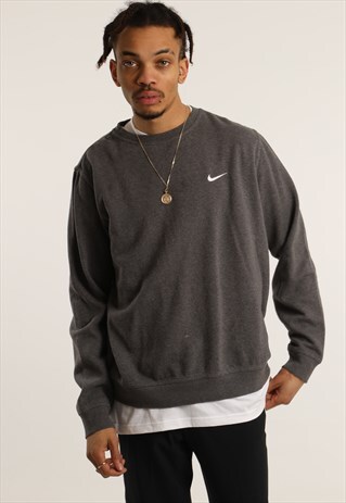 VINTAGE NIKE EMBROIDERED LOGO SWEATSHIRT