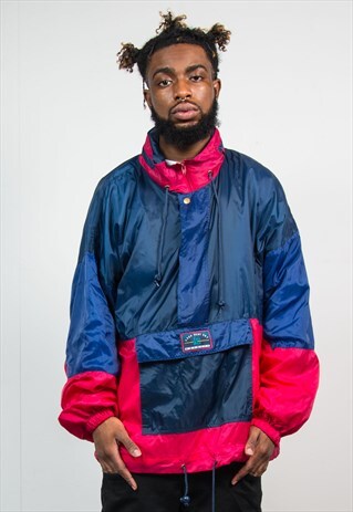 90'S WATERPROOF CAGOULE JACKET RAIN