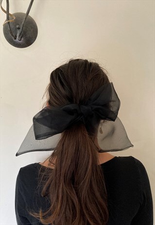 ORGANZA DROOPY HAIR BOW