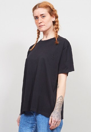 VINTAGE 90'S VALENTINO BLACK T-SHIRT