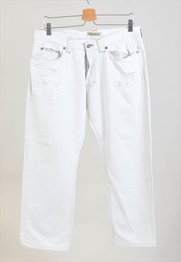 Vintage 00s jeans in white