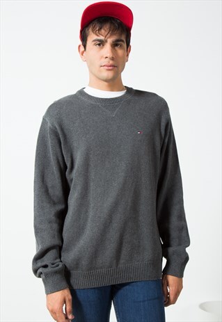 VINTAGE 80S TOMMY HILFIGER KNIT JUMPER / S203