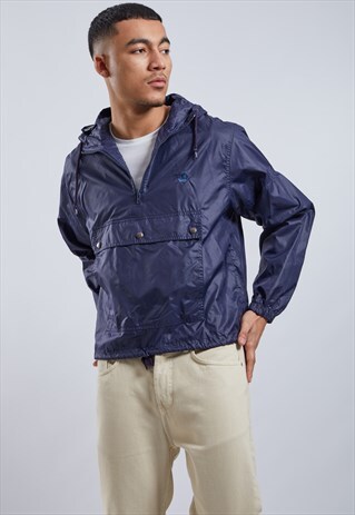 VINTAGE 1/4 ZIP WINDBREAKER JACKET