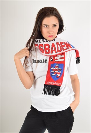 VINTAGE SCARF FOOTBALL WEHEN WIESBADEN (1972)