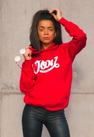 OC FEMALE SIGNATURE HOODY - RED