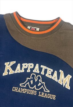 Vintage Kappa Champions League Reworked Colour Blocking Jump