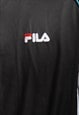 VINTAGE FILA SHELL JACKET BLACK