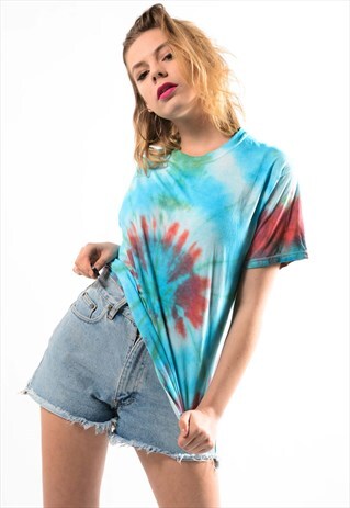 VINTAGE TIE DYE FESTIVAL TEE SHIRT