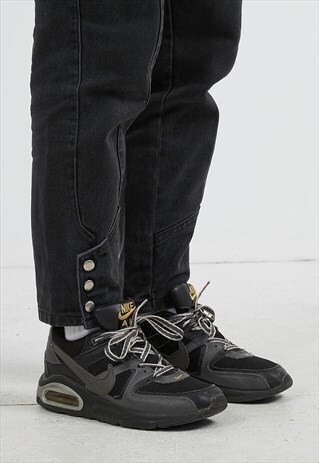 VINTAGE BLACK NIKE AIR MAX HI-TOPS TRAINERS