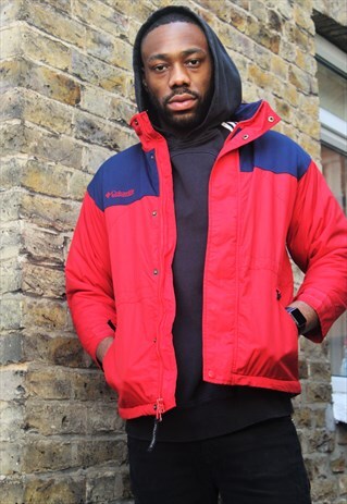 RETRO / 90'S / COLUMBIA / RED JACKET