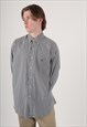 90S RALPH LAUREN GINGHAM CHECK BUTTON DOWN SHIRT NORMCORE