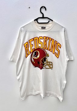 Vintage Washington redskins white NFL T-shirt XL