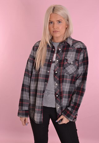 CHECK FLANNEL SHIRT GRS190