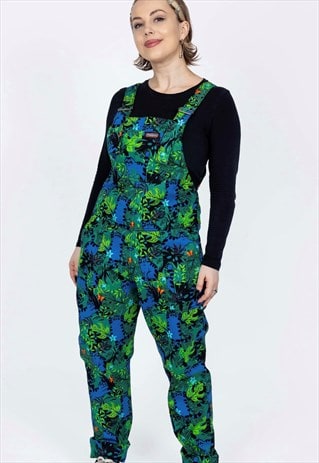 JUNGLE BIG CAT RETRO  DUNGAREES 