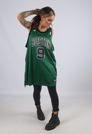 VINTAGE NBA BASKETBALL JERSEY VEST TOP OVERSIZED LONG (4AI)