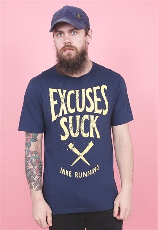VINTAGE NIKE RUNNING T-SHIRT /R6260