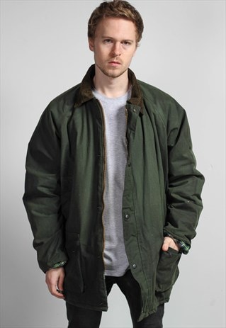 VINTAGE OVERSIZED WAX JACKET