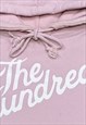 THE HUNDREDS PINK HOODIE S