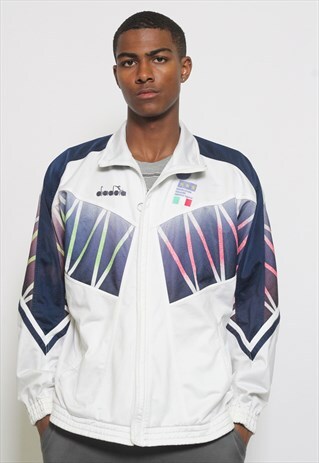 VINTAGE DIADORA ITALIA TRACK JACKET