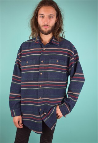 VINTAGE 90'S STRIPED SHIRT