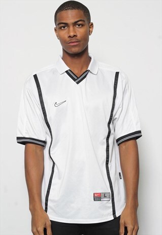 VINTAGE NIKE SPORT POLO SHIRT WHITE