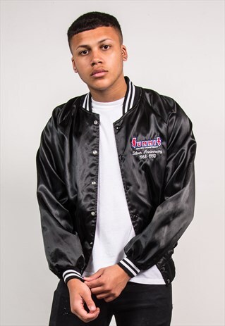 VINTAGE USA BASEBALL JACKET BOMBER