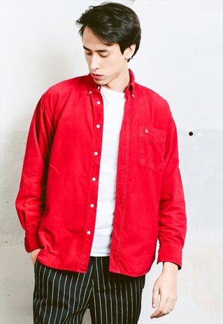 VINTAGE 90S CORDUROY SHIRT