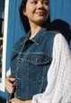 WOMENS JEAN VEST