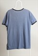 VINTAGE TIMBERLAND CREWNECK PRINT T-SHIRT NAVY