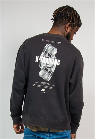NIKE AIR 90'S BLACK X-RATED SWEATSHIRT X-TRAINING
