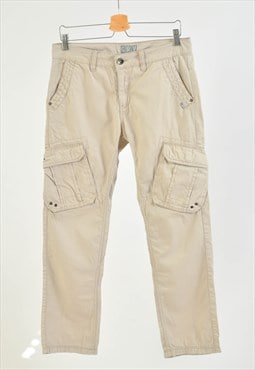 Vintage 00s cargo trousers in beige