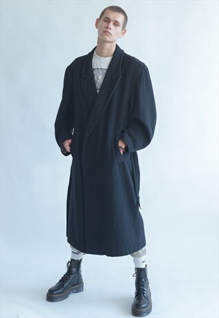 VINTAGE 80S OVERSIZED WOOL COAT