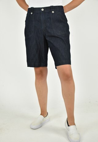VINTAGE 90'S LEE BLUE DENIM SHORTS SIZE 12