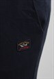 VINTAGE PAUL AND SHARK JOGGERS BOTTOMS BLUE