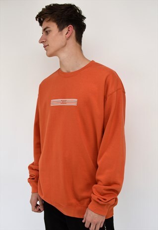 G&G BURNT ORANGE LINO SWEAT