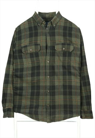 Faded Glory 90's Lumberjack Long Sleeve Check Shirt Small Gr